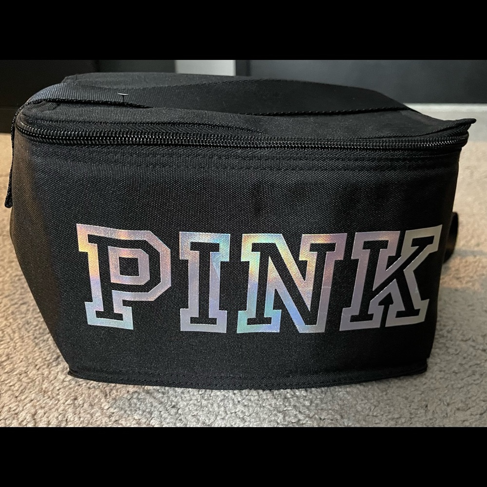 Pink Victoria Secret cooler